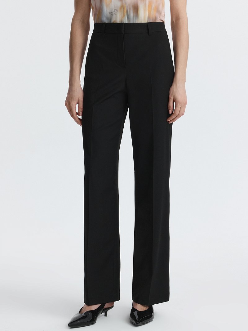 Прямые костюмные брюки
