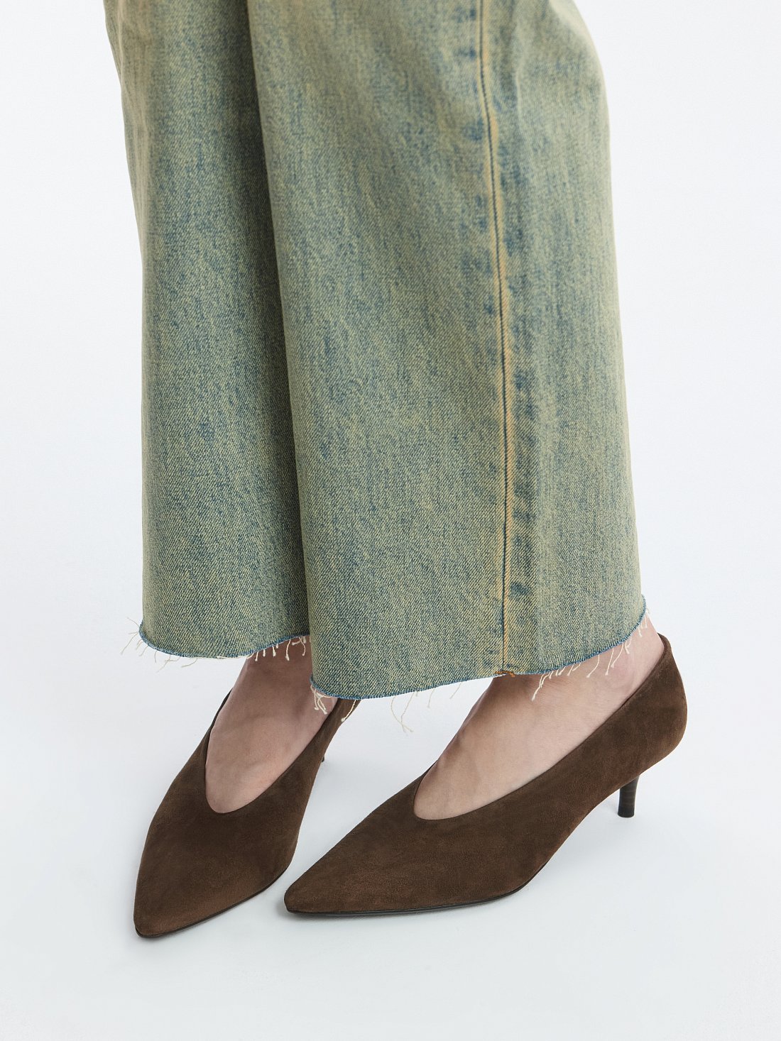 Туфли из натуральной замши: фото №1