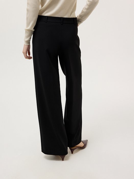 Прямые брюки с клапанами: фото №4