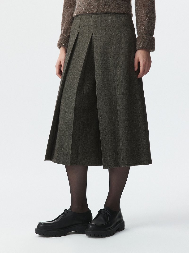 Кюлоты со складками