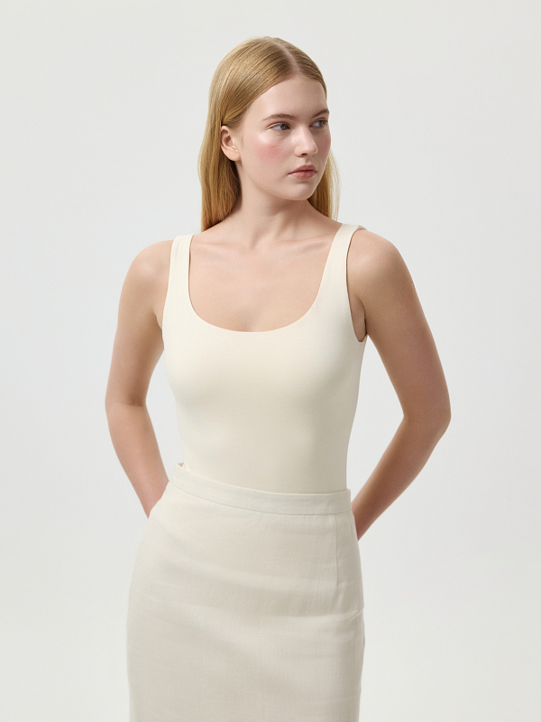 Боди-майка из вискозы