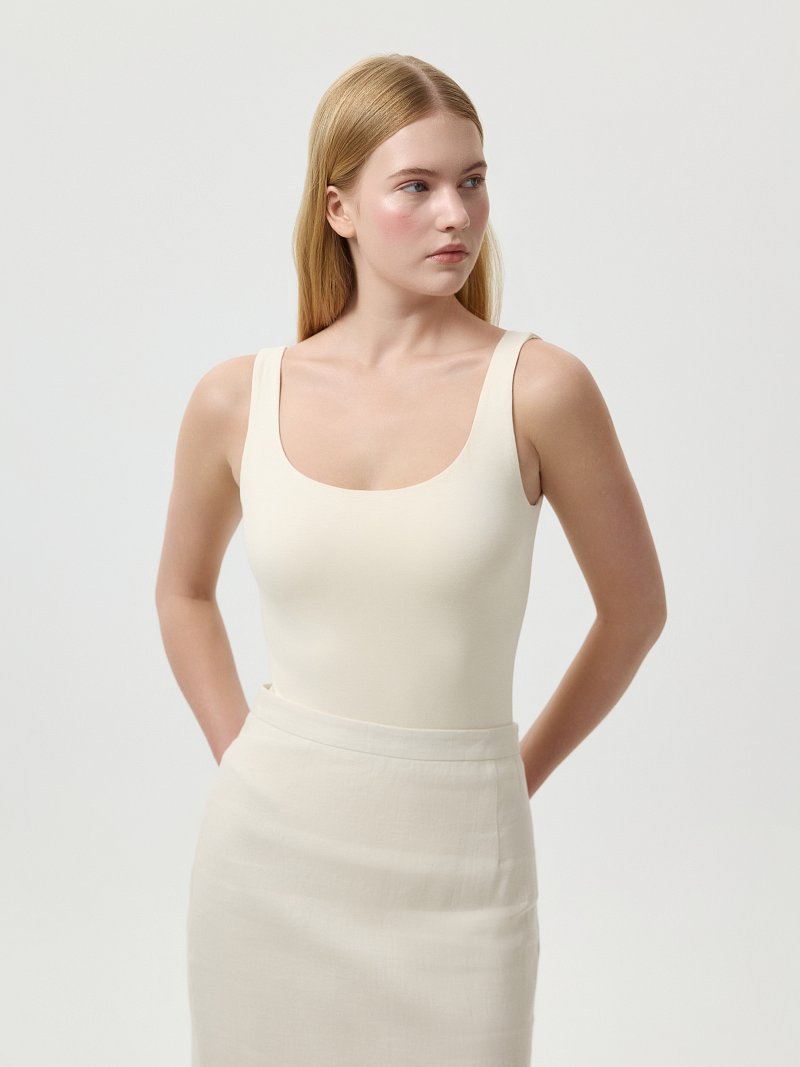 Боди-майка из вискозы