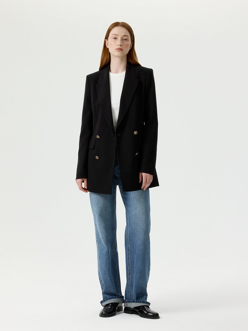 Приталенный жакет из лиоцелла