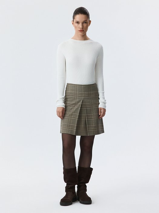 Мини-юбка в клетку: фото №6