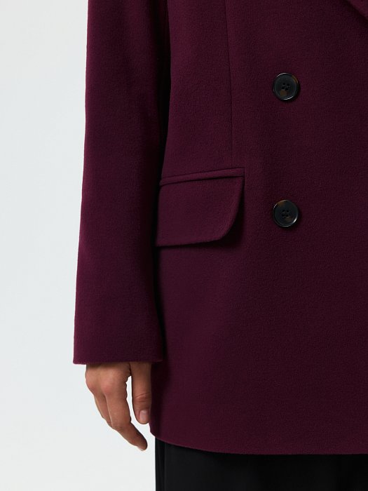 Полупальто со съемным капюшоном: фото №4