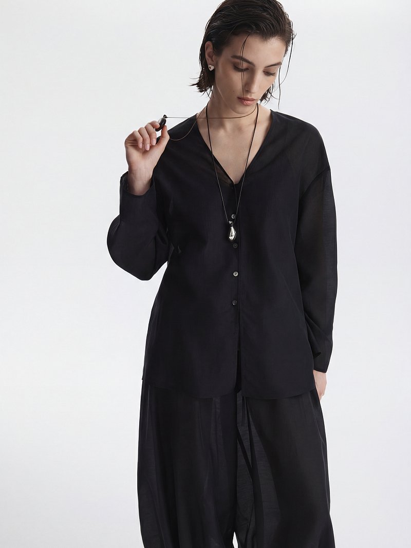 Блуза из лиоцелла