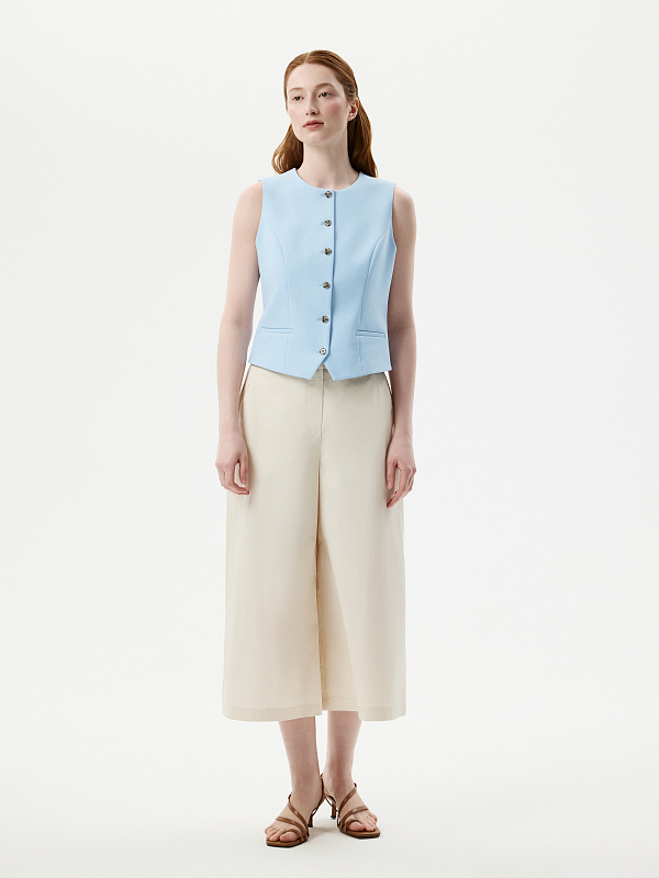 Костюмный жилет из хлопка