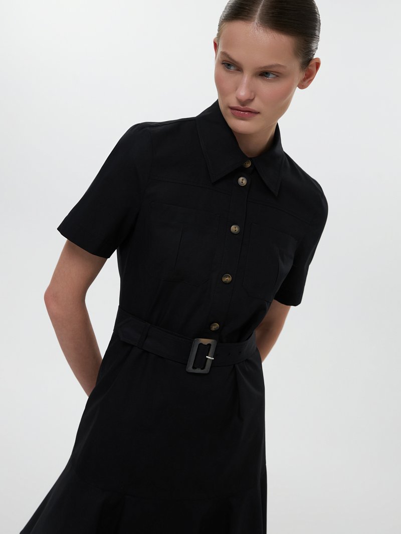 Платье из 100% хлопка