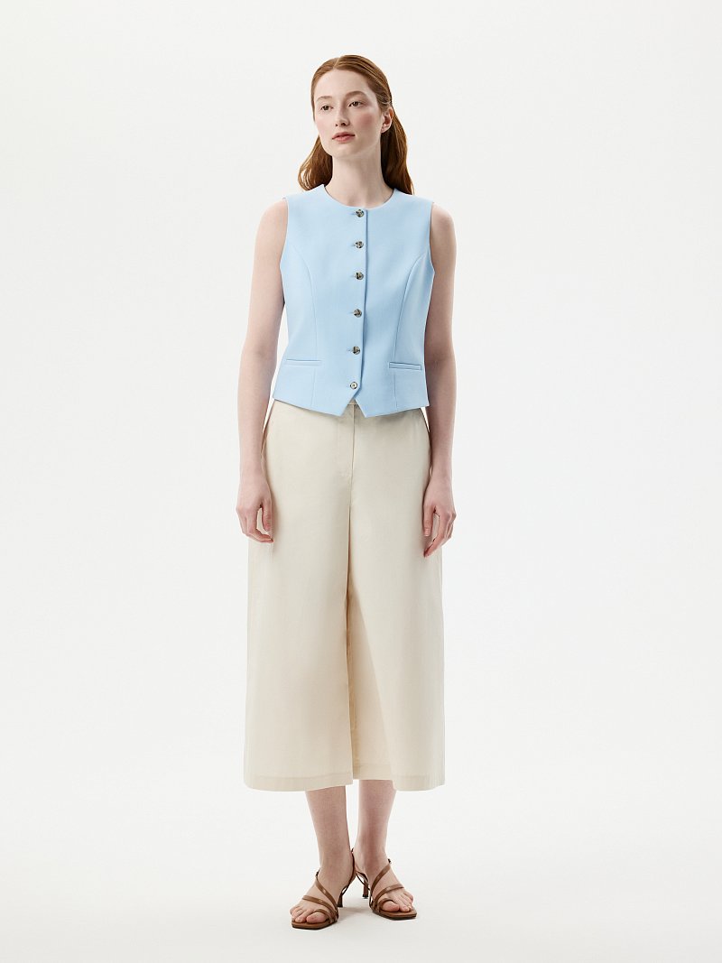 Костюмный жилет из хлопка