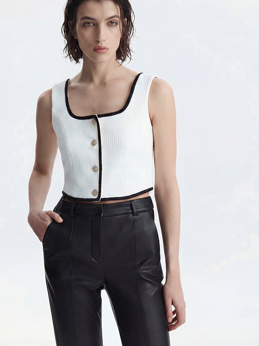 Жилет из твида: фото №3