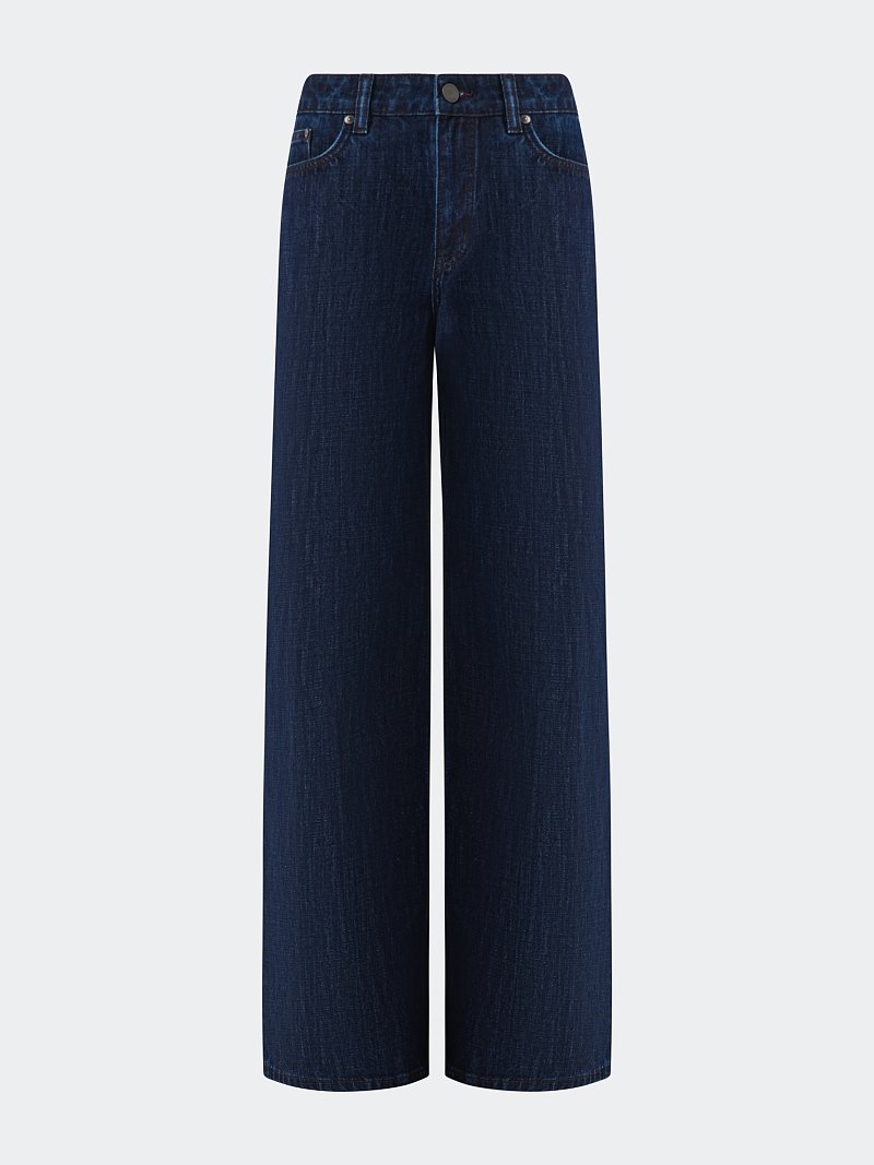 Джинсы широкого кроя