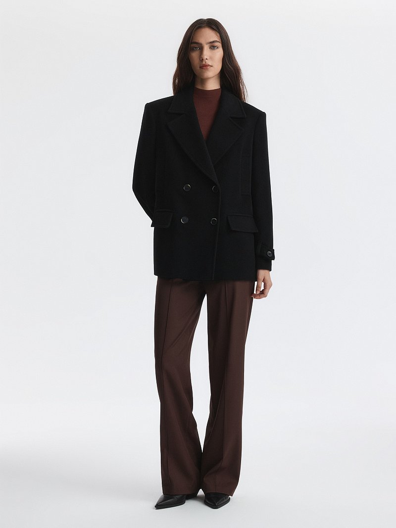 Полупальто в стиле жакета (Р158)