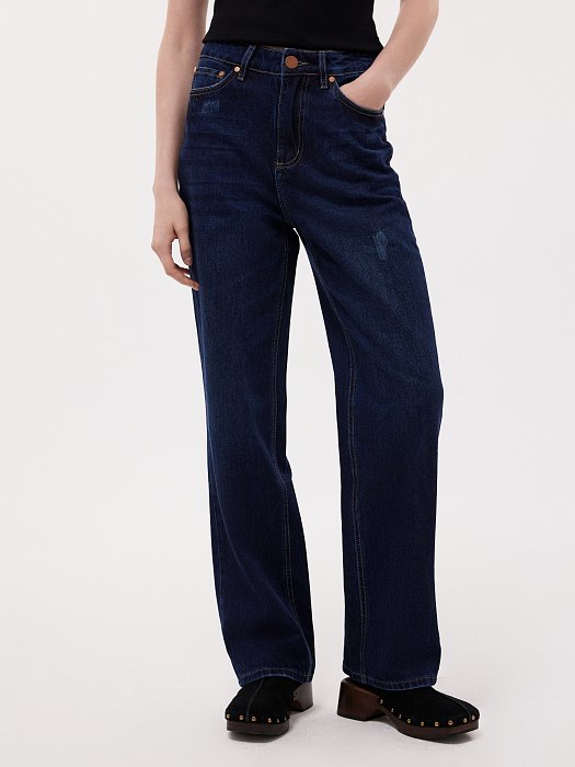Джинсы прямого кроя: фото №2
