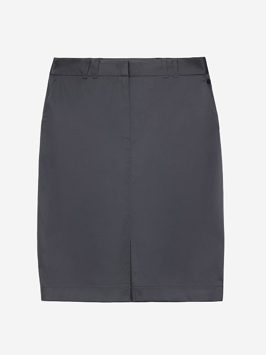 Атласная мини-юбка: фото №5