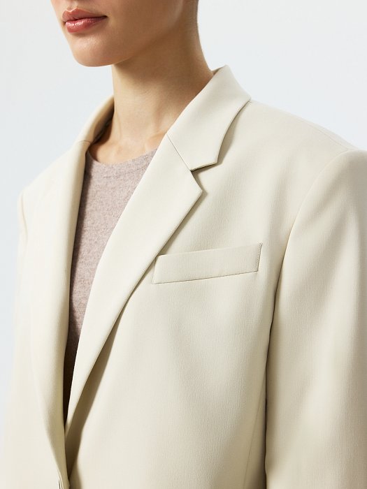 Прямой жакет оверсайз: фото №3