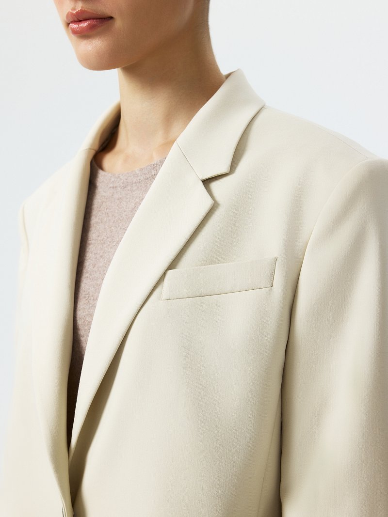 Прямой жакет оверсайз