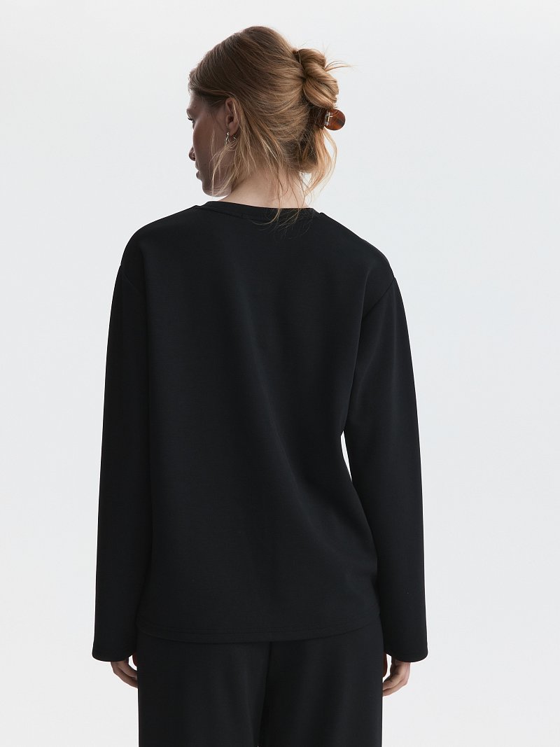 Лонгслив из лайкры