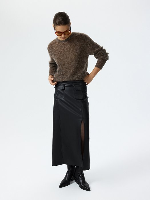 Юбка из экокожи: фото №2