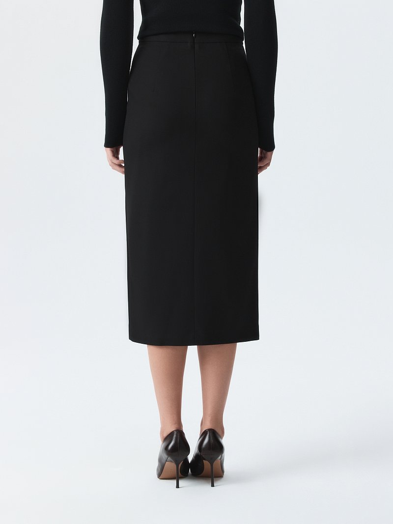 Юбка-миди из вискозы