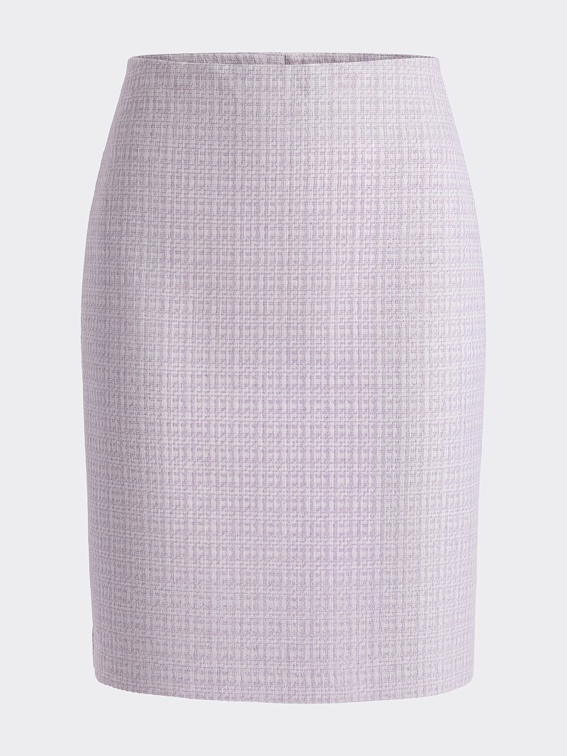 Мини-юбка из твида