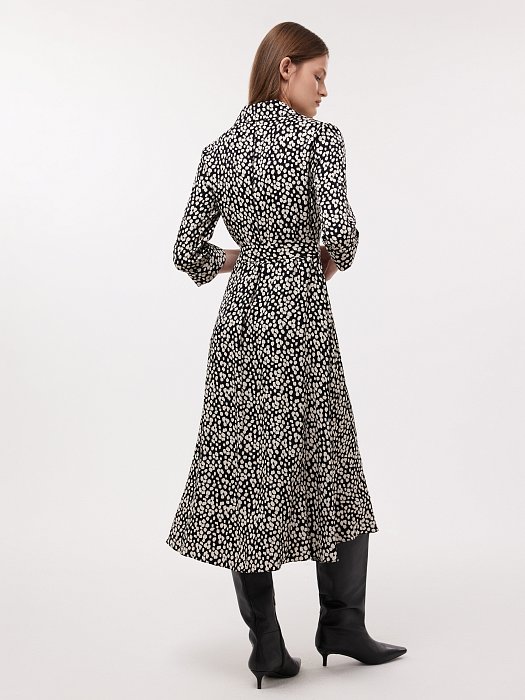 Платье-рубашка с поясом: фото №3