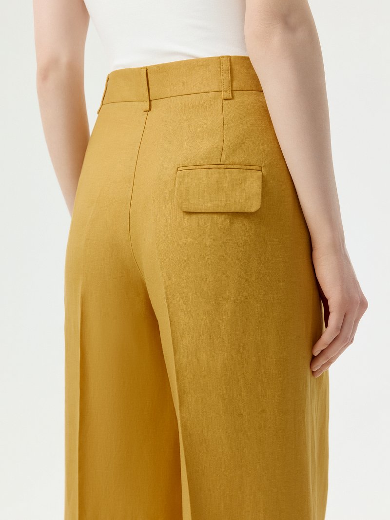 Брюки из 100% льна