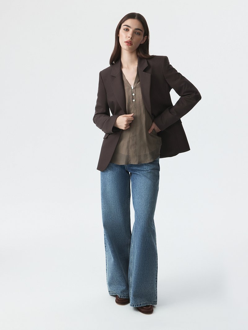 Приталенный жакет 