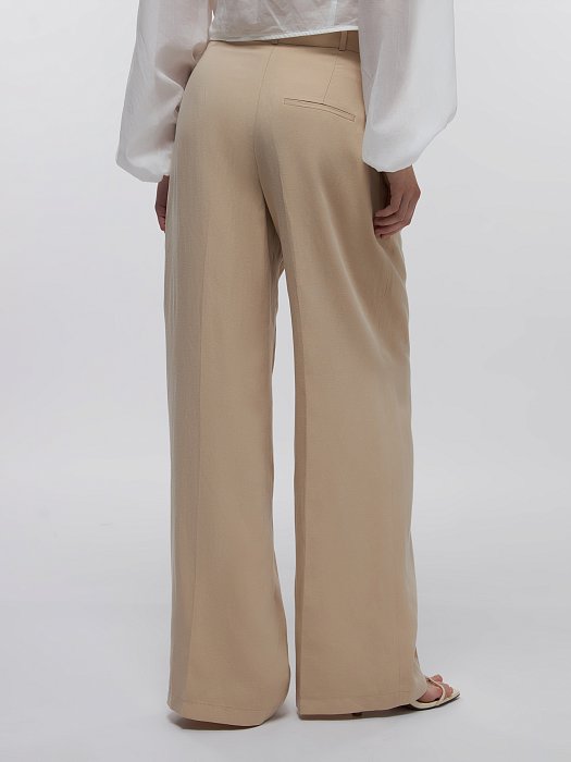 Классические брюки со льном: фото №3