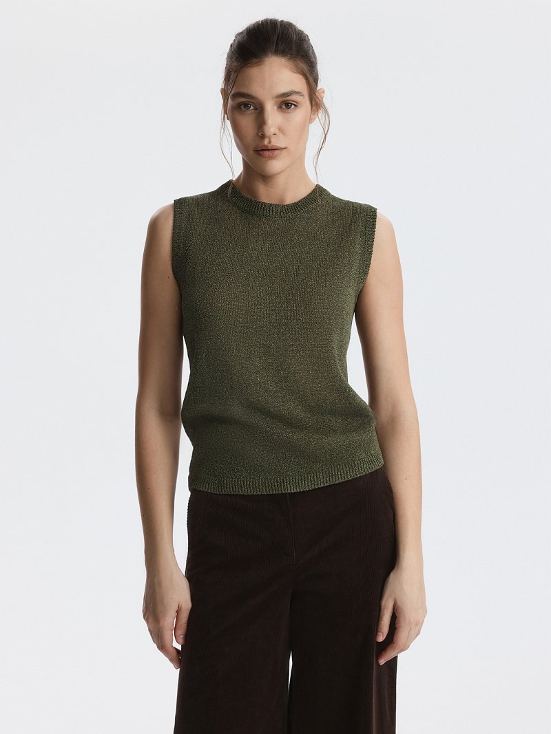 Топ из хлопка и целлюлозы