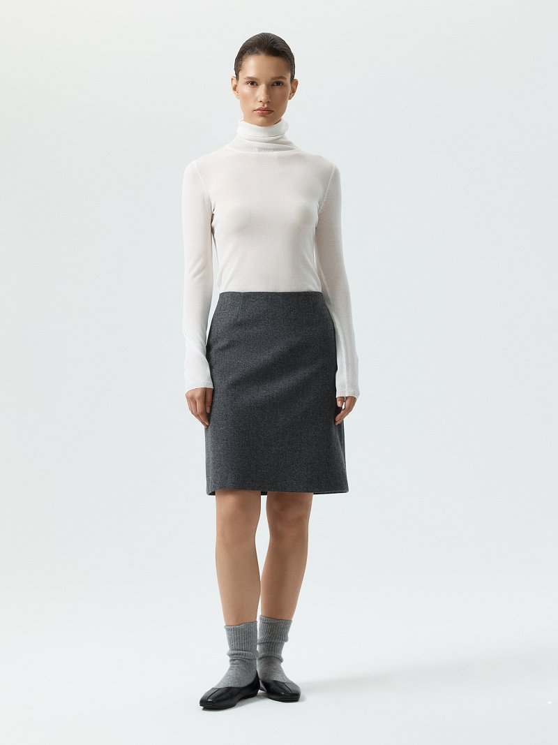 Мини-юбка из твида