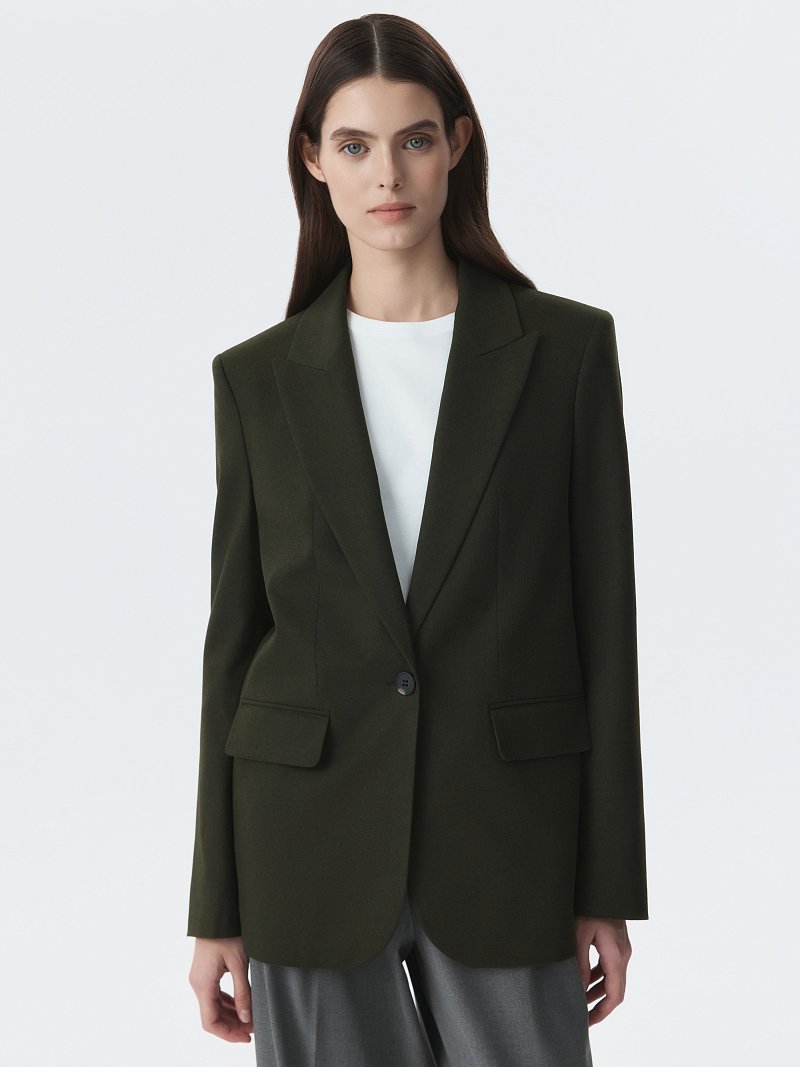 Жакет из фланели