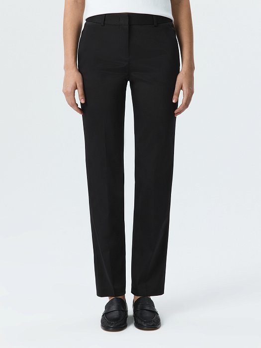 Зауженные брюки со стрелками: фото №2