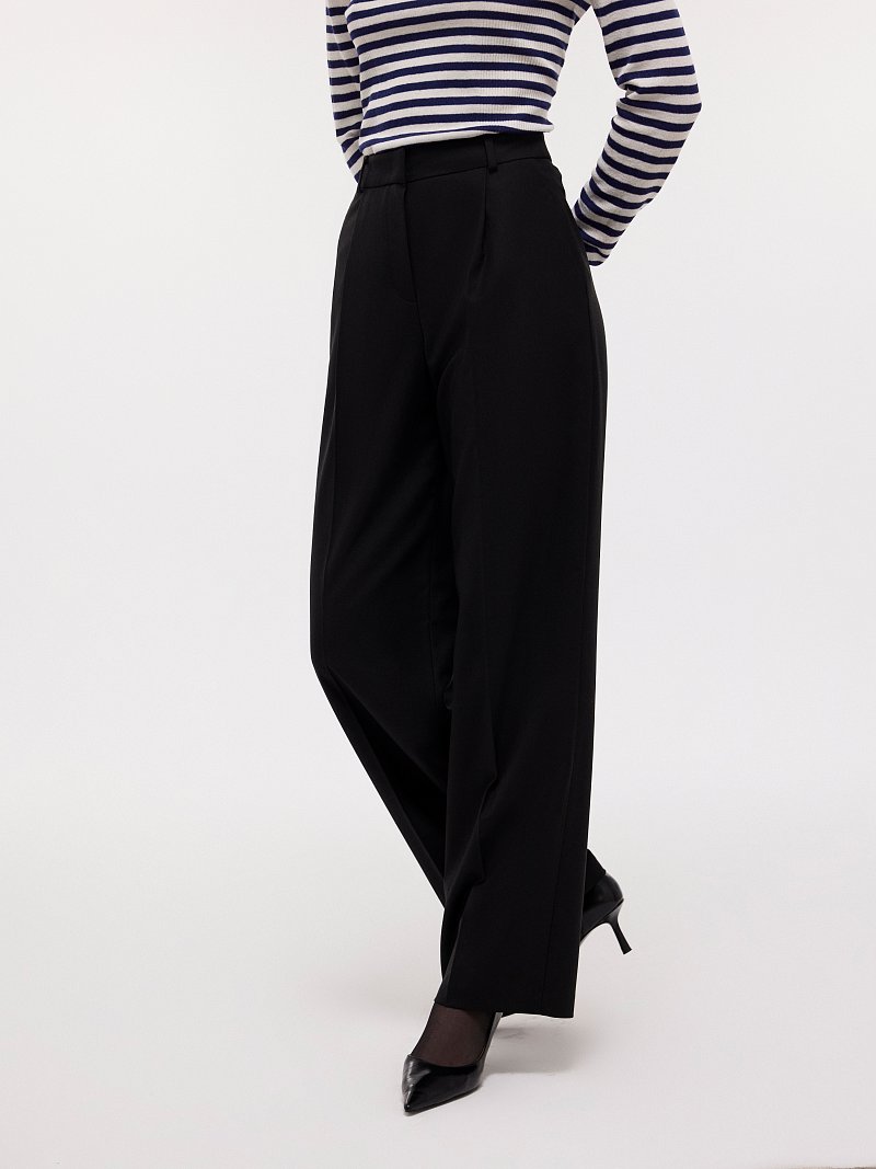 Брюки с юбкой