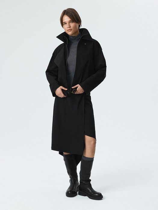 Объемная куртка из хлопка: фото №6