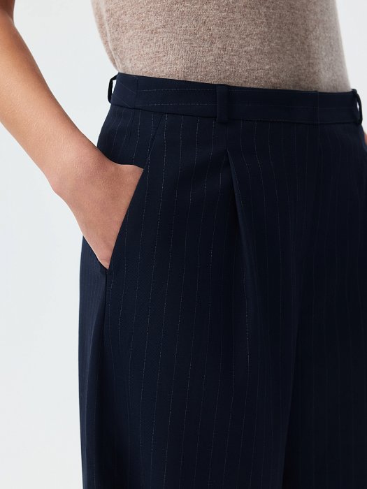 Шаровары из костюмной ткани: фото №4