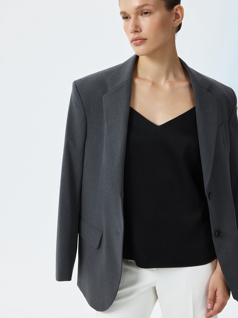 Атласный топ в бельевом стиле