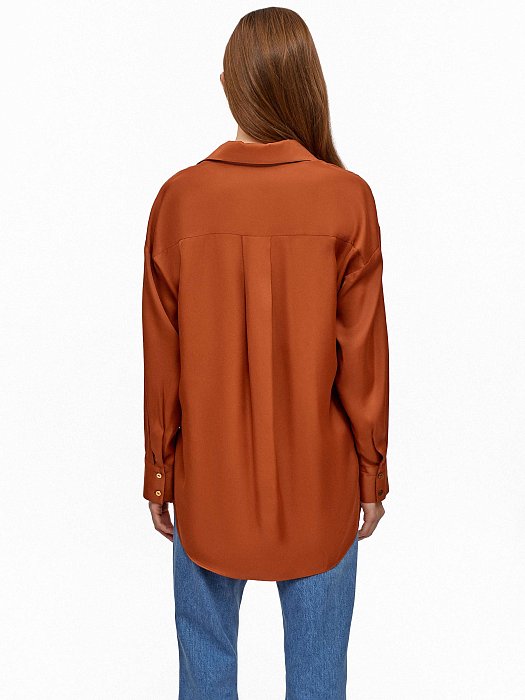 Свободная блуза из вискозы: фото №5