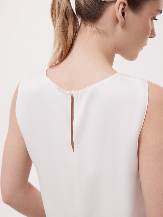 Топ из атласной вискозы: фото №3