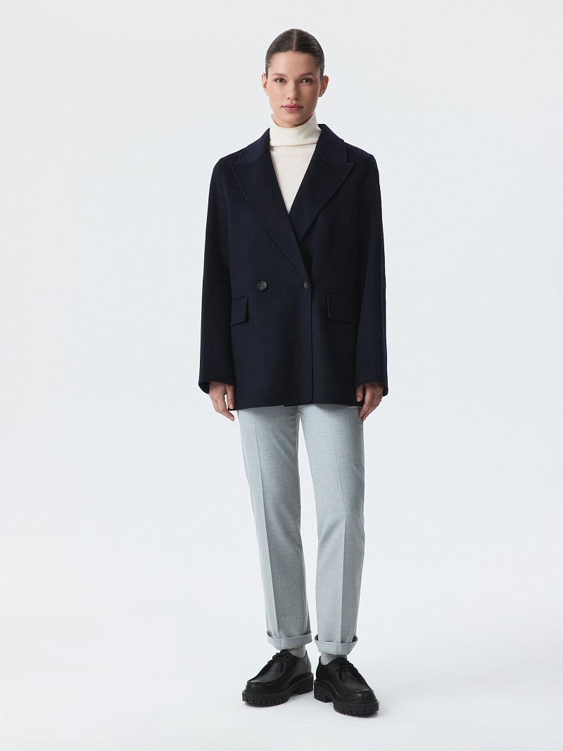 Полупальто в стиле жакета (Р158)