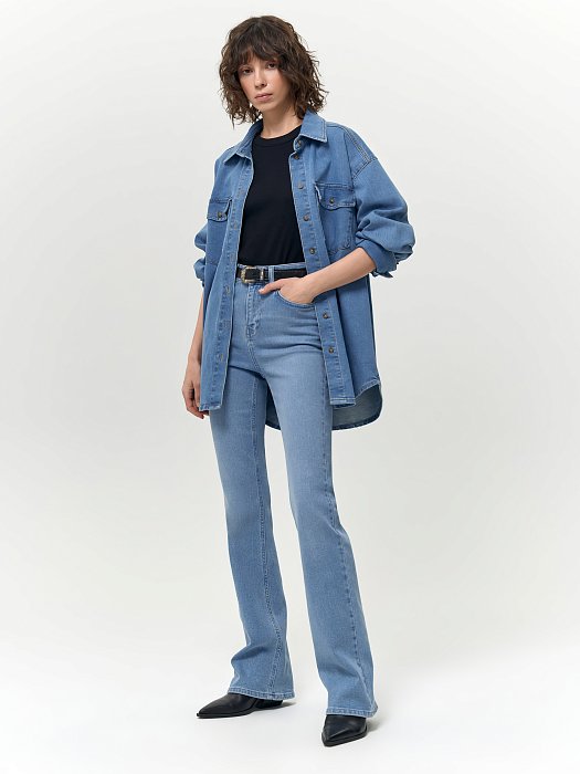 Джинсы-клеш: фото №2