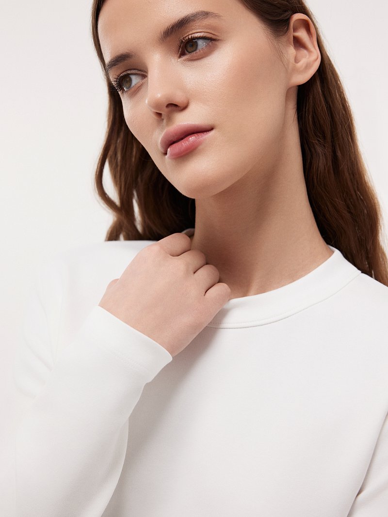 Трикотажное платье из хлопка