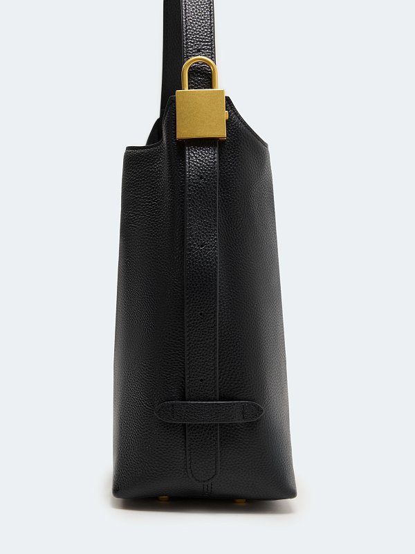 Кожаная сумка с кошельком