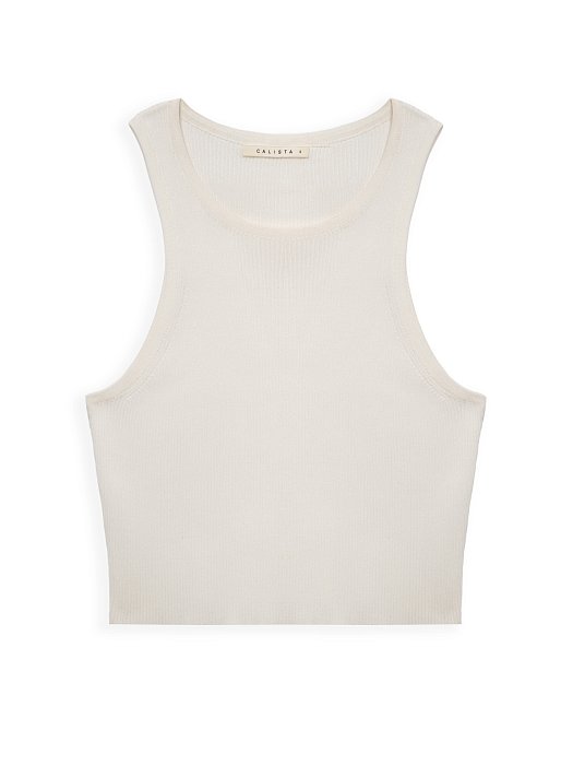 Укороченный топ из трикотажа: фото №6