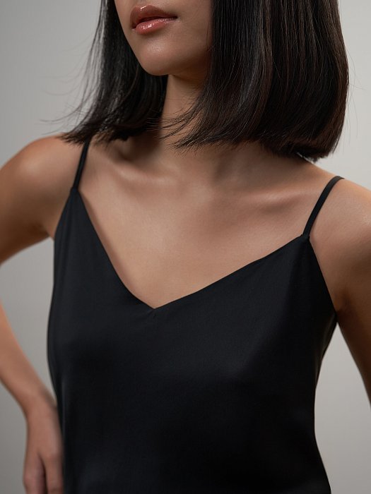 Атласный топ: фото №3