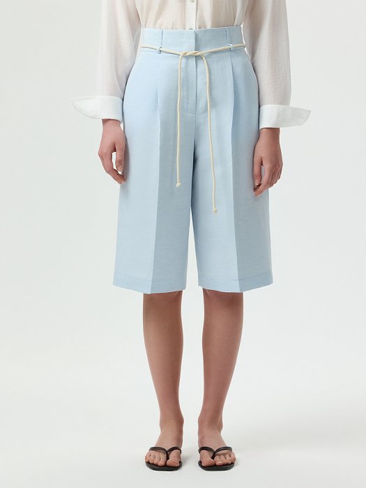 Бермуды со льном: фото №3