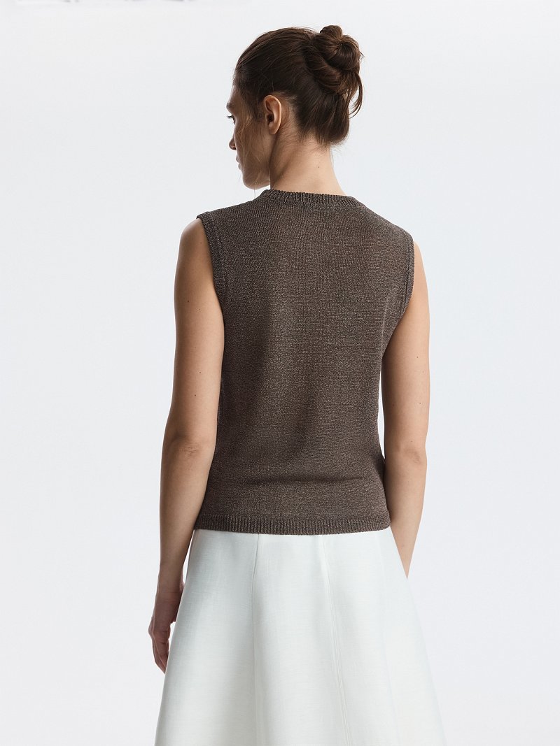 Топ из хлопка и целлюлозы