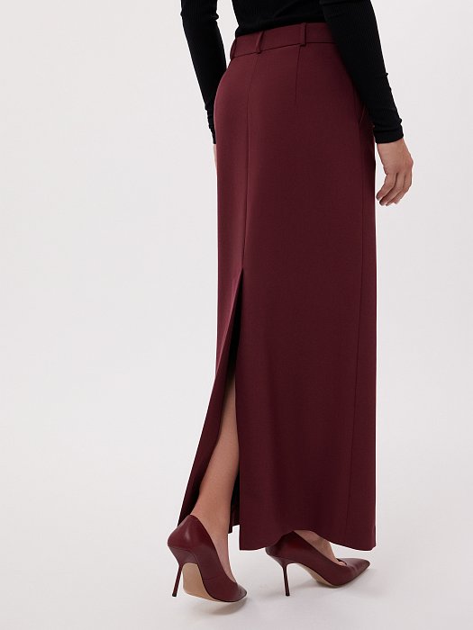 Юбка-макси прямого кроя: фото №3