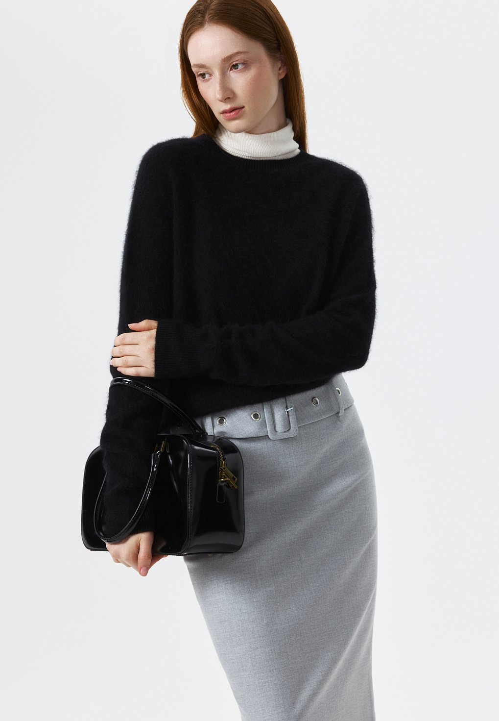 Юбка-карандаш с ремнем : фото №1