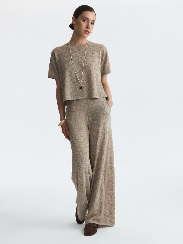 Джемпер со льном