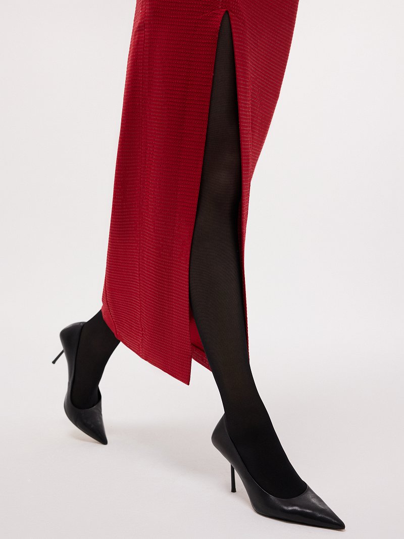 Платье-макси с пайетками